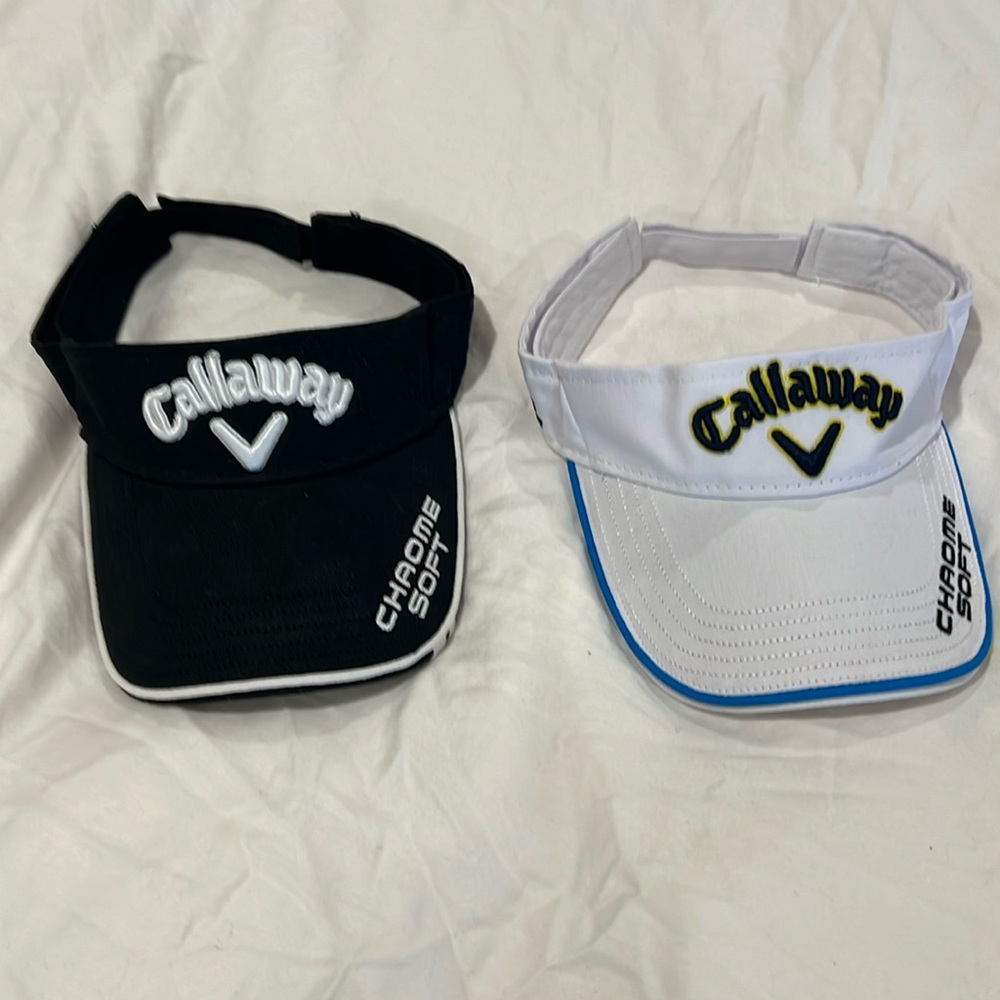 2 callaway women golf visors